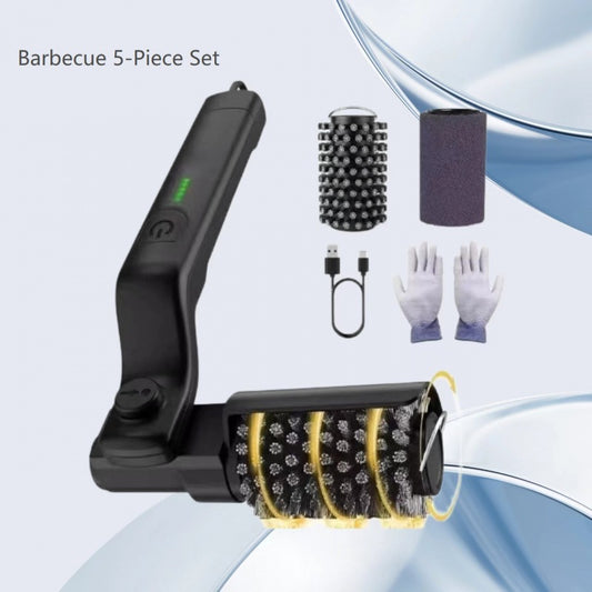 Electric barbecue brush