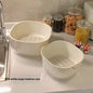 Double Layer Draining Basket for Kitchen and Fruit Storage