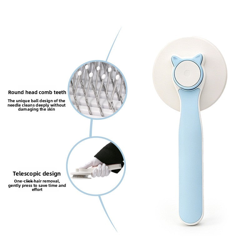Universal Pet Self Cleaning Comb