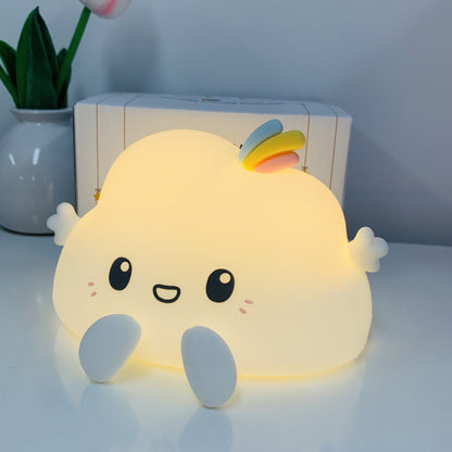 Silicone Pat Activated Night Light with Charging