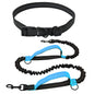 Retractable Hands-Free Dog Running Leash with Waist Belt