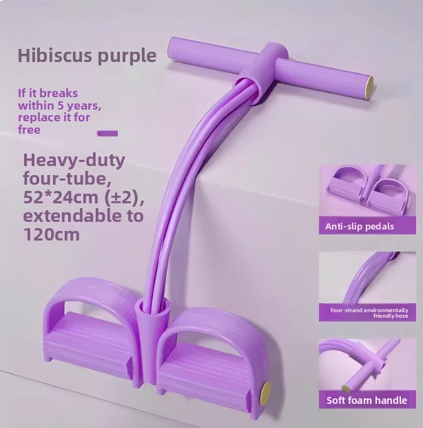 Upgrade Elastic Fitness Bands with Anti-Slip Handles