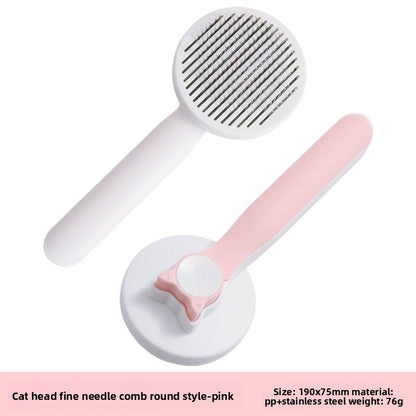 Universal Pet Self Cleaning Comb