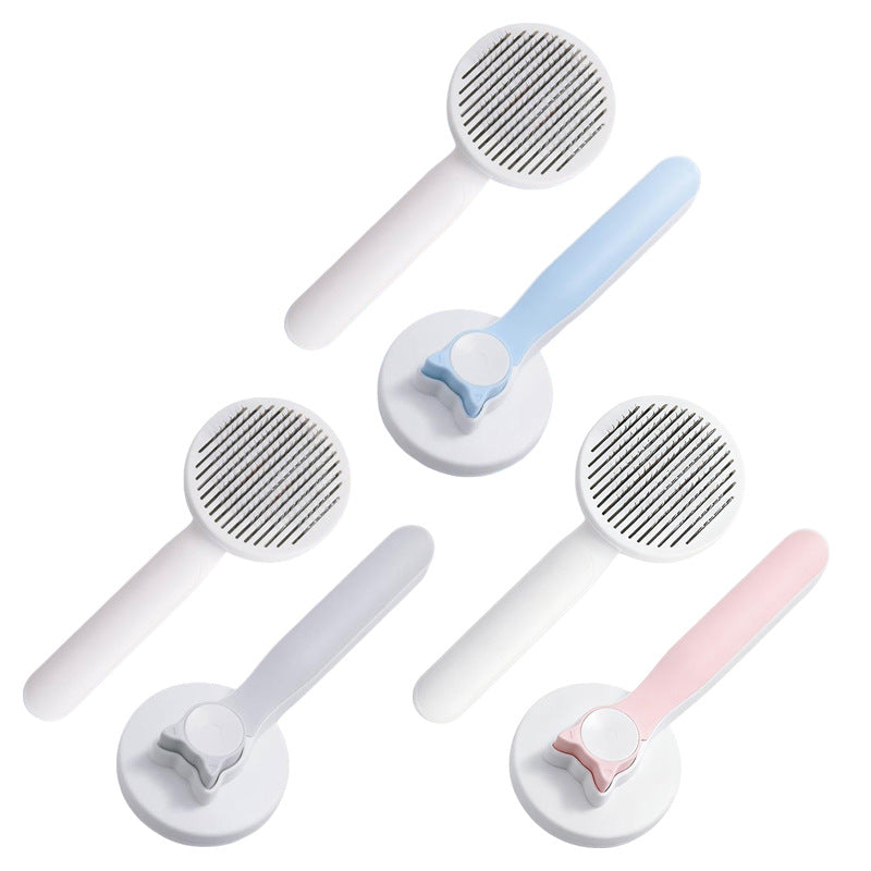 Universal Pet Self Cleaning Comb
