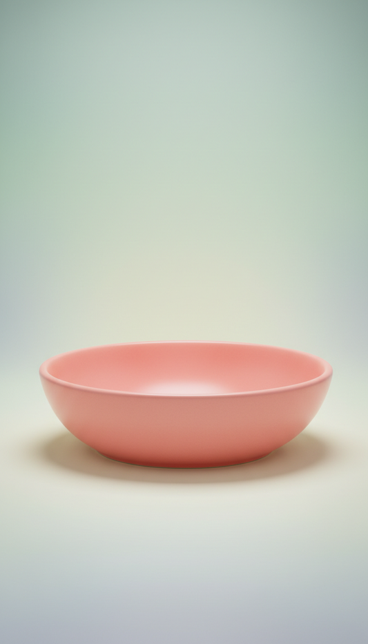 Gamelle pour chat rose corail