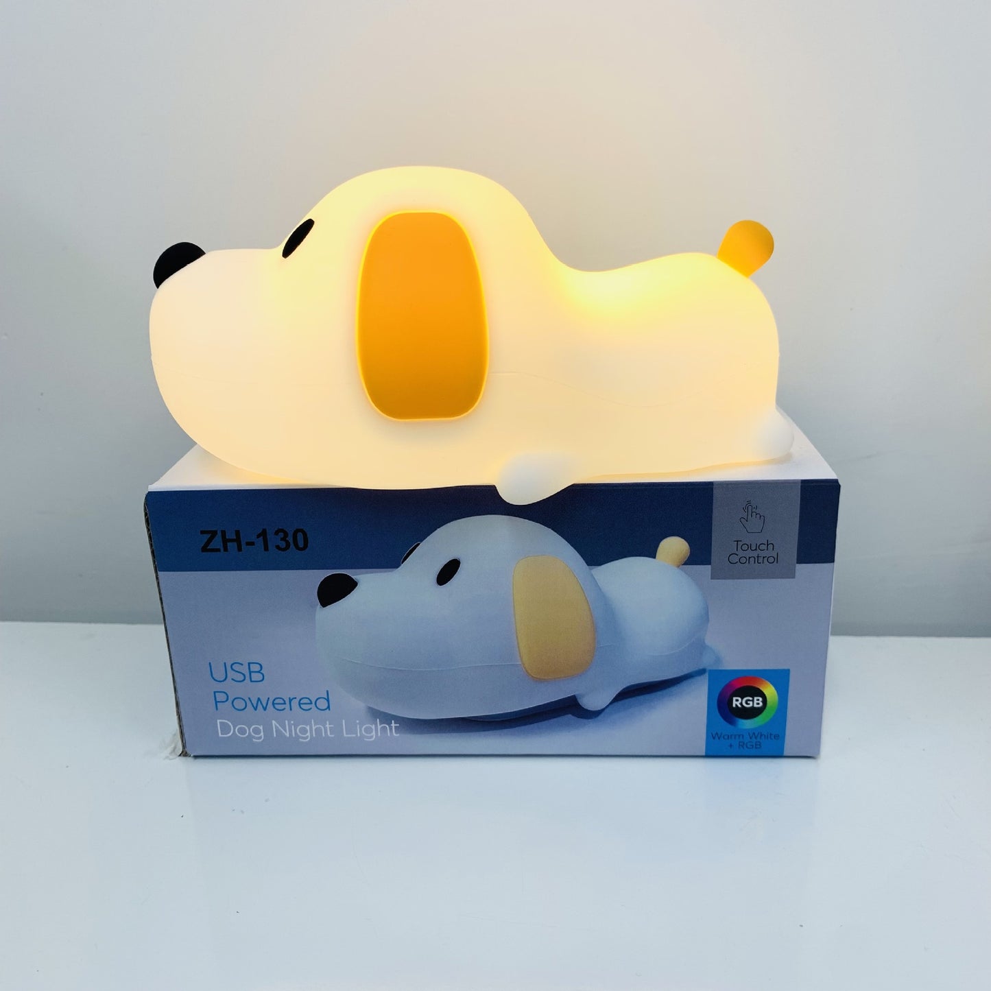 Silicone Pat Activated Night Light with Charging