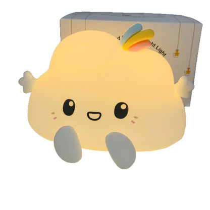 Silicone Pat Activated Night Light with Charging
