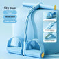 Upgrade Elastic Fitness Bands with Anti-Slip Handles